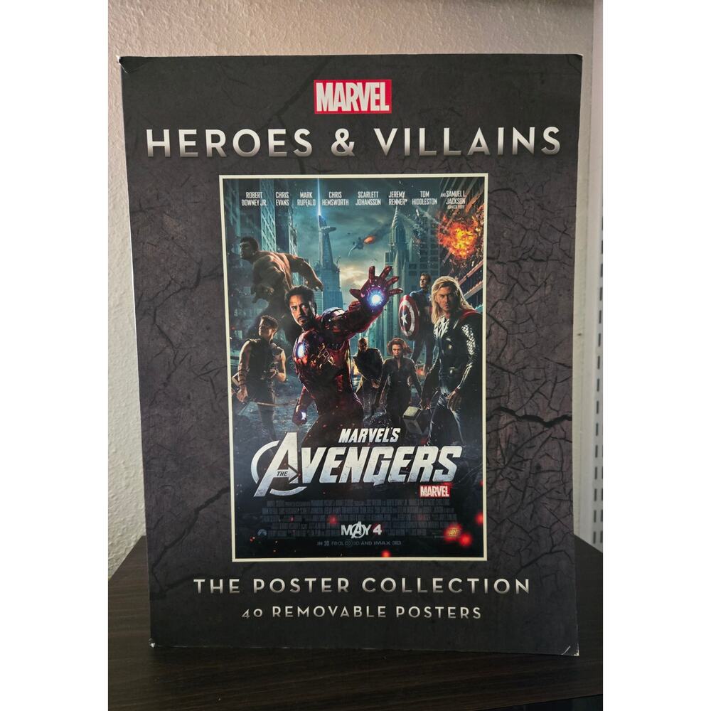 Marvel Heros and Villains poster collection